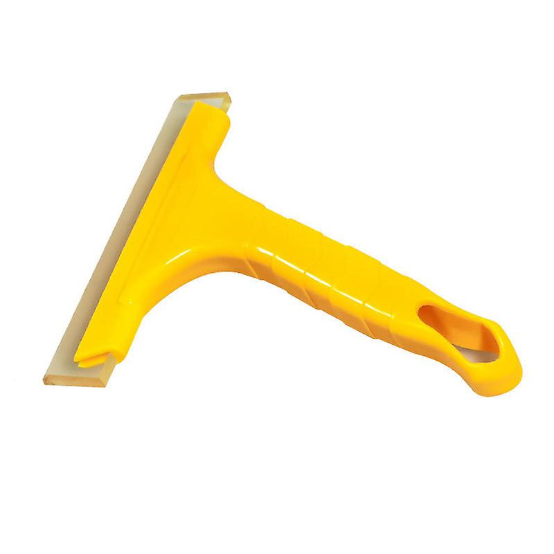 Eco-Friendly Window Scraper, 1 Piece - Yellow, 15x11.6x2.8cm
