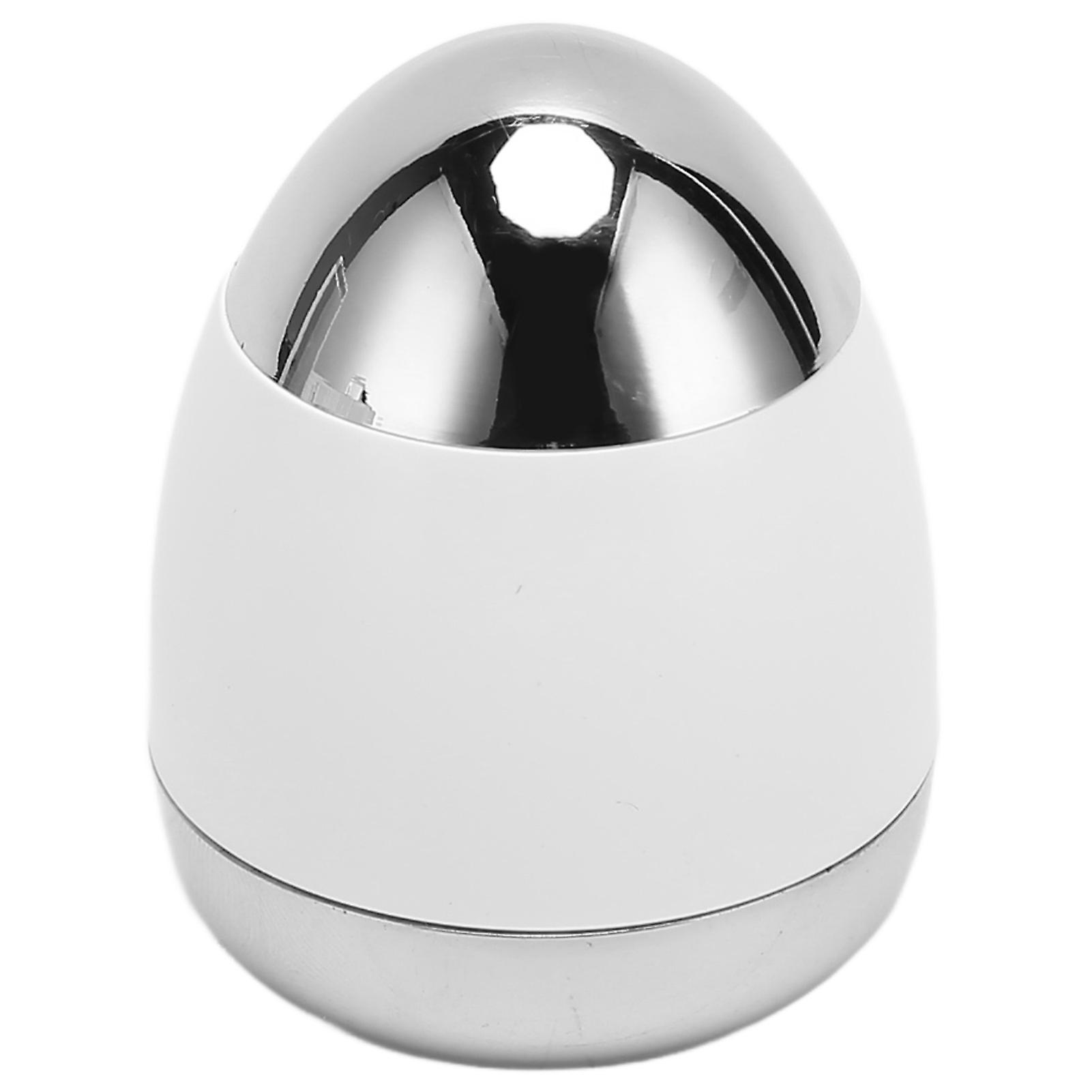 Egg Shape Magnetic Facial Massager, High Frequency Vibration Face Massager, Skin Tightening, White