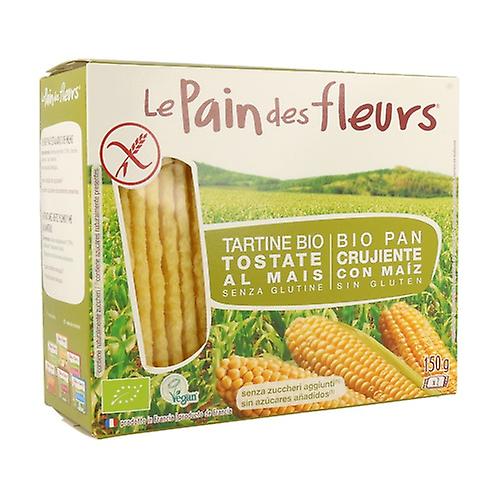 Crunchy Organic Corn Toasts Gluten-Free 150 g