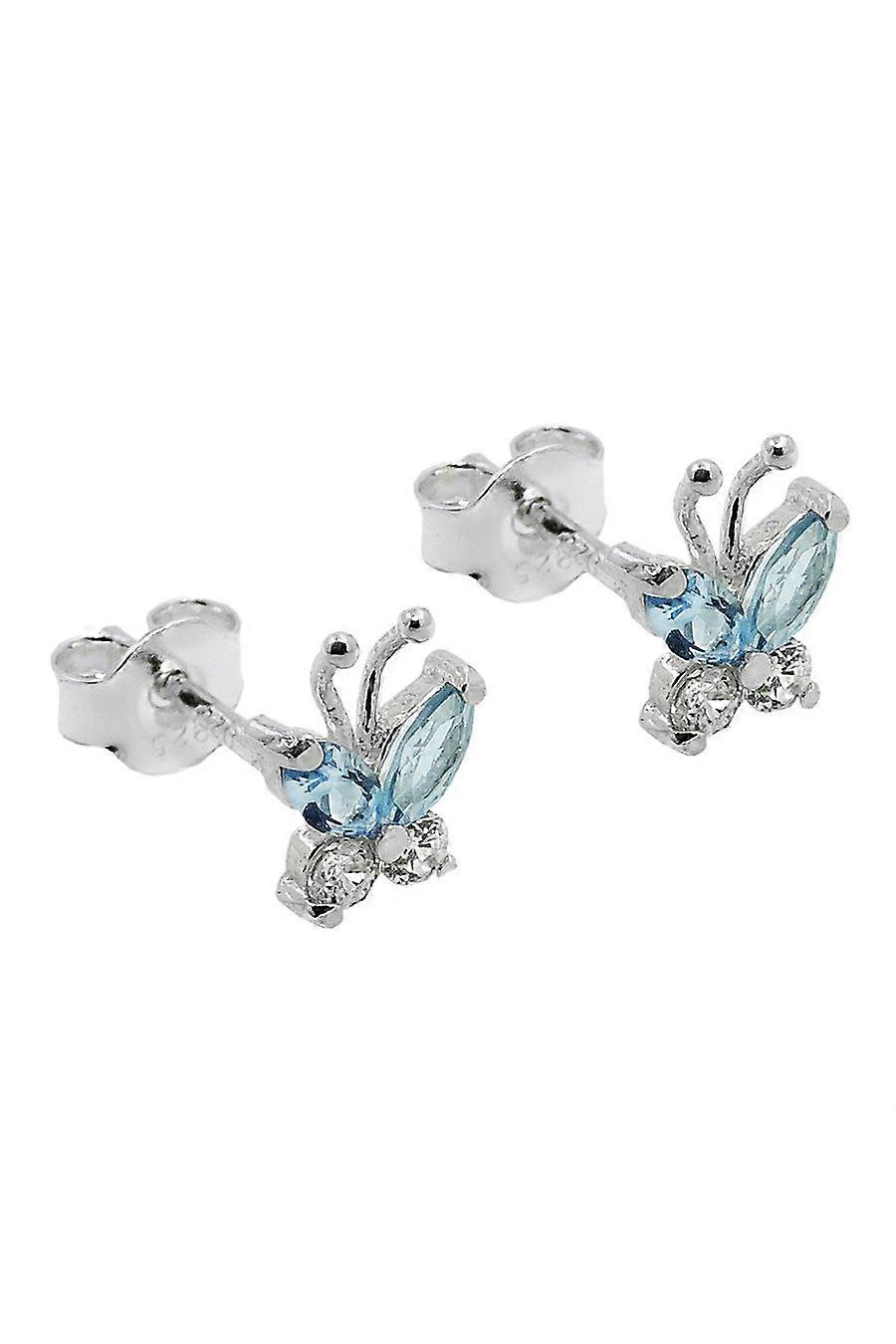 Earrings Studs Butterfly Silver 925 - Gl93572
