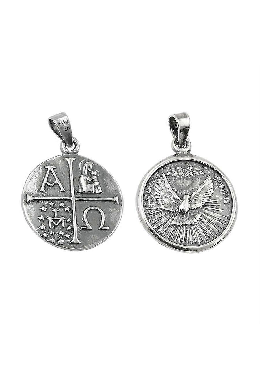Pendant Dove Christianity Silver 925 - Gl93929