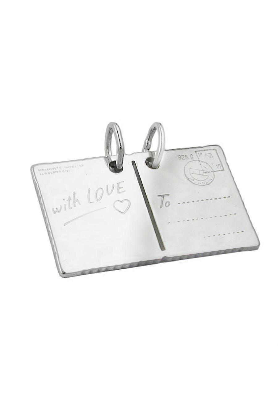 Pendant Postcard With Love Silver 925 - Gl90650