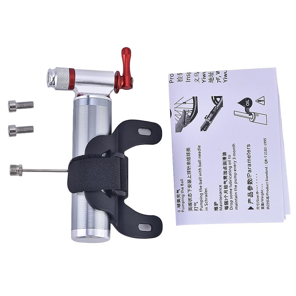 Mini pompe de gonflage de CO2 portable en alliage d’aluminium léger pour pneus de vélo