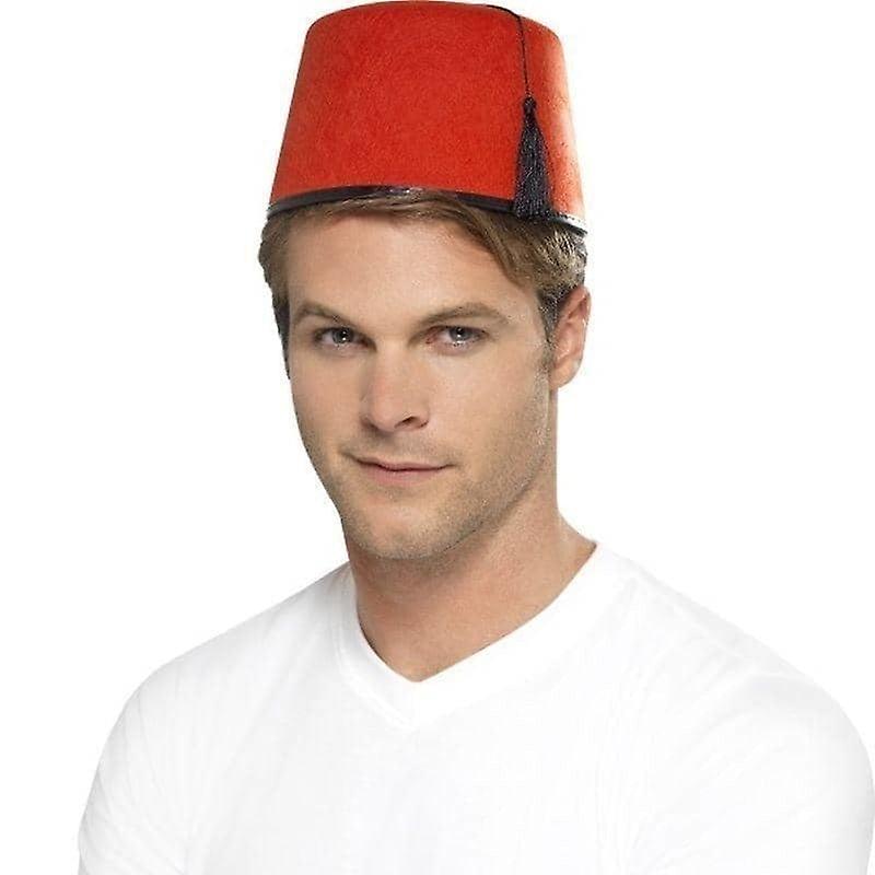 Fez Hat Adult Red 99782