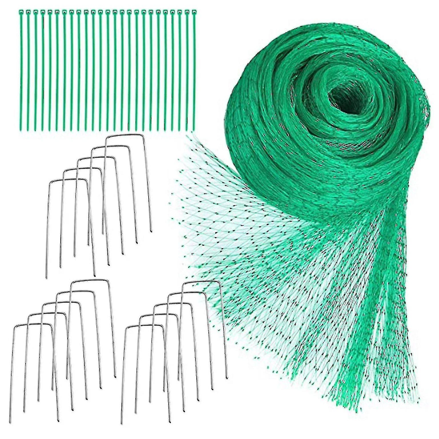 Green Bird-proof Nets Protect Plants, Fruit Trees, Vegetables -
