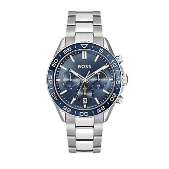 Runner Men's Analog Quartz Watch with Stainless Steel Bracelet 1514143