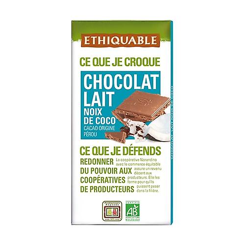 Organic coconut milk chocolate 100 g