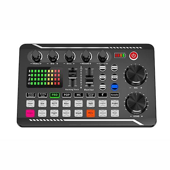 Powerful External Sound Card User-friendly Stable Performance Durable Live Stream Audio Adapter