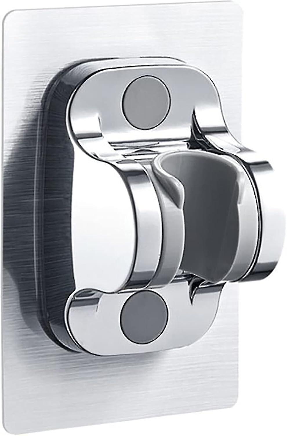 Shower Head Holder Angle Adjustable 12cm Oversized Panel Strong Adhesive