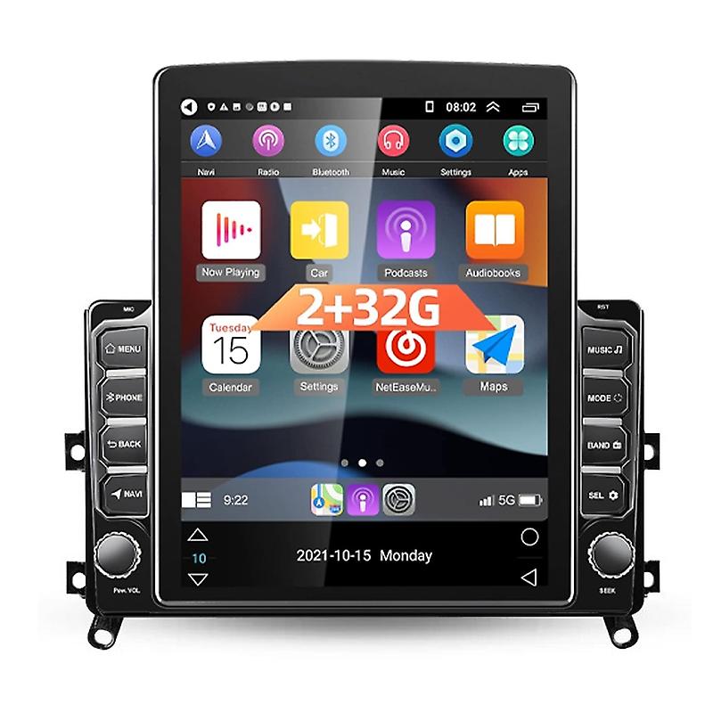 For Toyota Highlander 4 XU70 2019 - 2021 Car Multimedia Navigation Carplay For Tesla Style 9.7 Inch