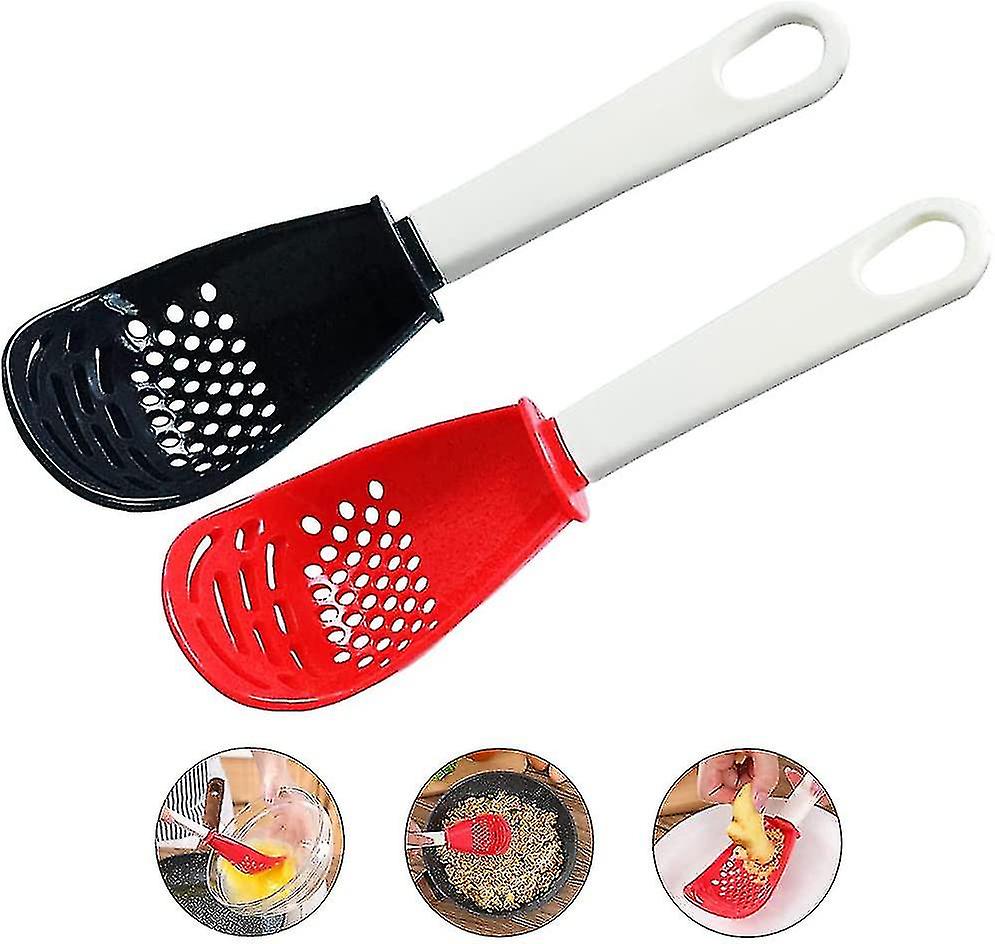 Multifunctional Cooking Spoon, Kitchen Toolsskimmer Scoop Colander Strainer