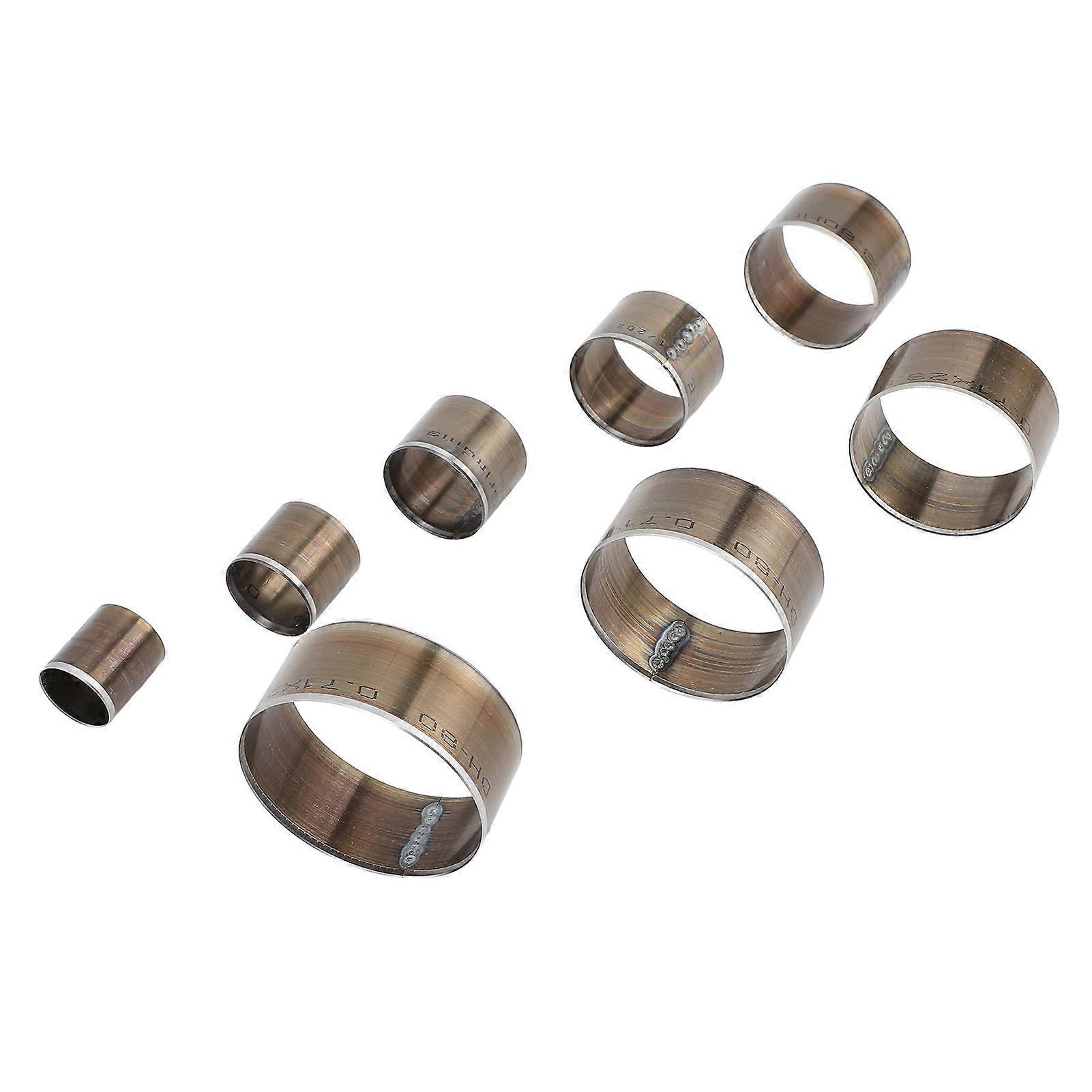 8pcs δέρμα κοπής πεθαίνει χάλυβα κιτ 55mm 50mm 45mm 40mm 35mm 30mm 25mm 20mm στρογγυλό δέρμα τρύπα διάτρηση πεθαίνουν για DIY χειροτεχνία δέρματος