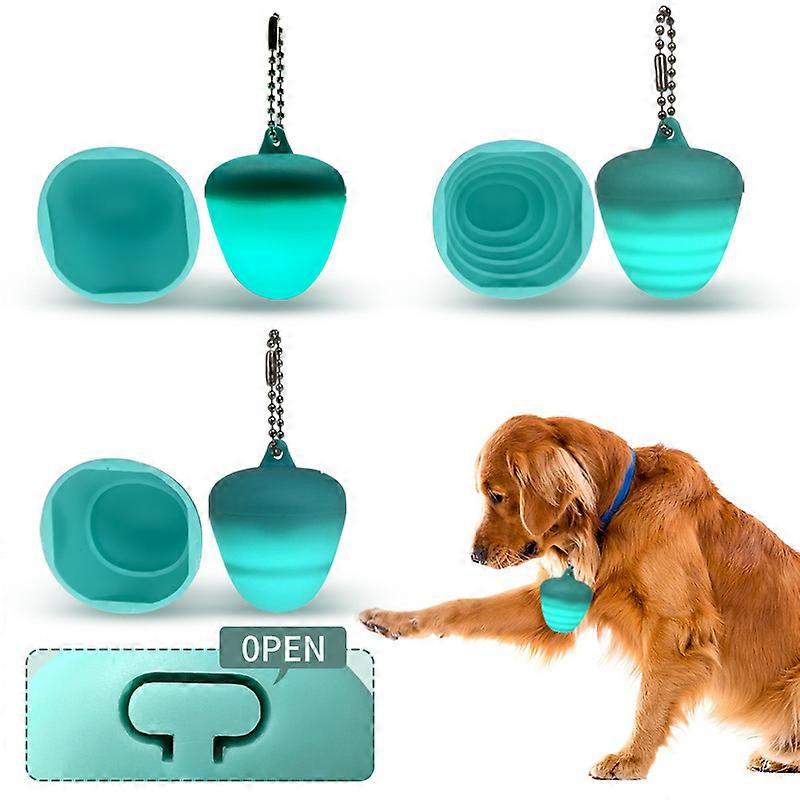 ماء ليد الأليفة قلادة طوق سيليكون طوق قلادة للمشي