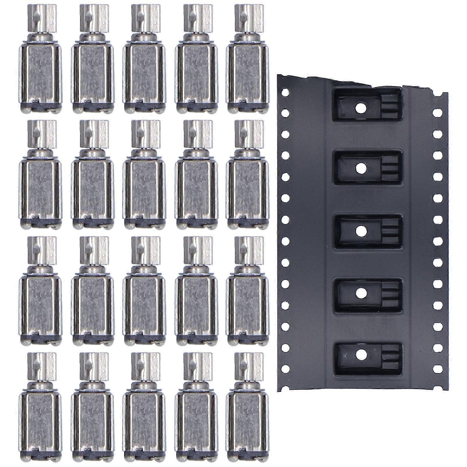 20 Pcs Vibrating Motor High Accuracy Resolution Reliable Performance Mini Patch Vibration Motor For Electric Toothbrush