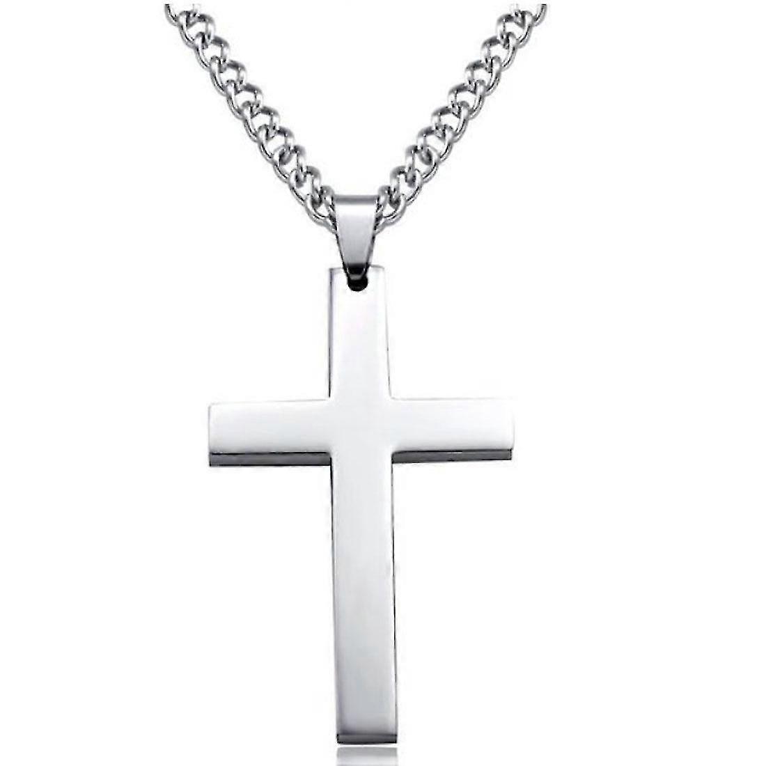 Simple Cross Necklace Pendentif Bijoux