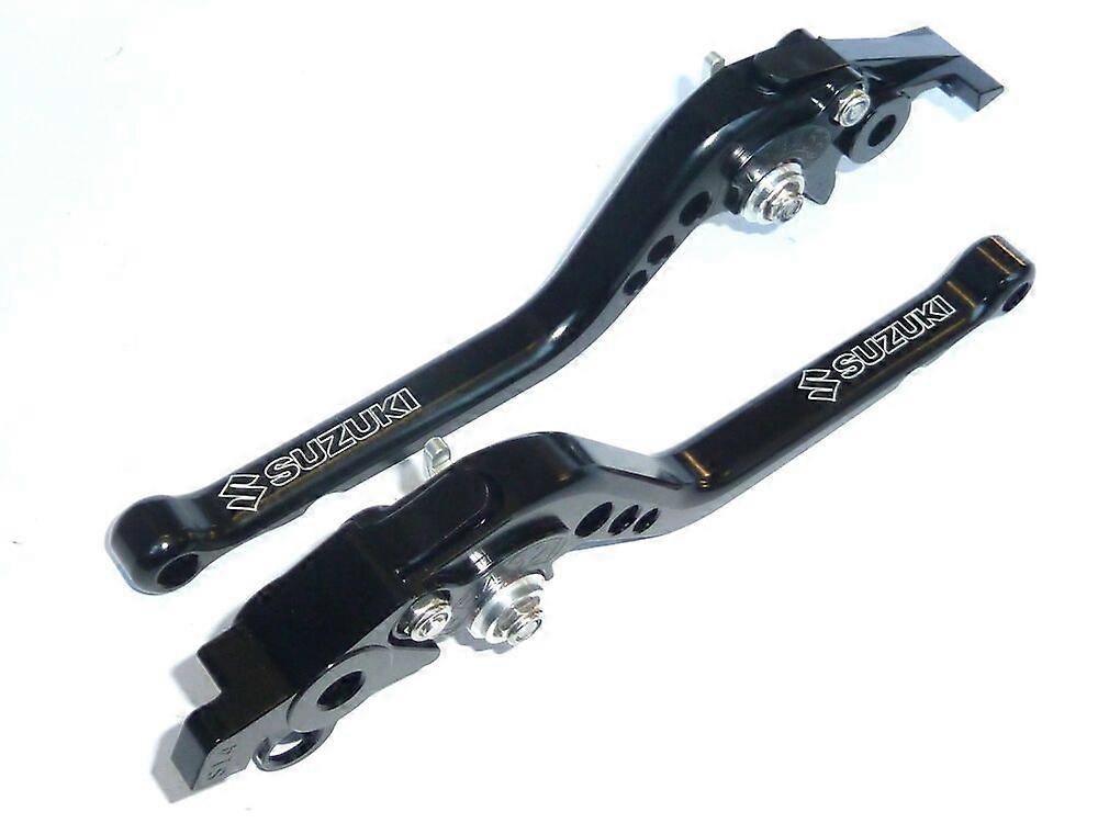 SUZUKI GSF1200 BANDIT 2001-2006 LONG BLACK BRAKE & CLUTCH LEVERS ROAD RACE  S4ZE
