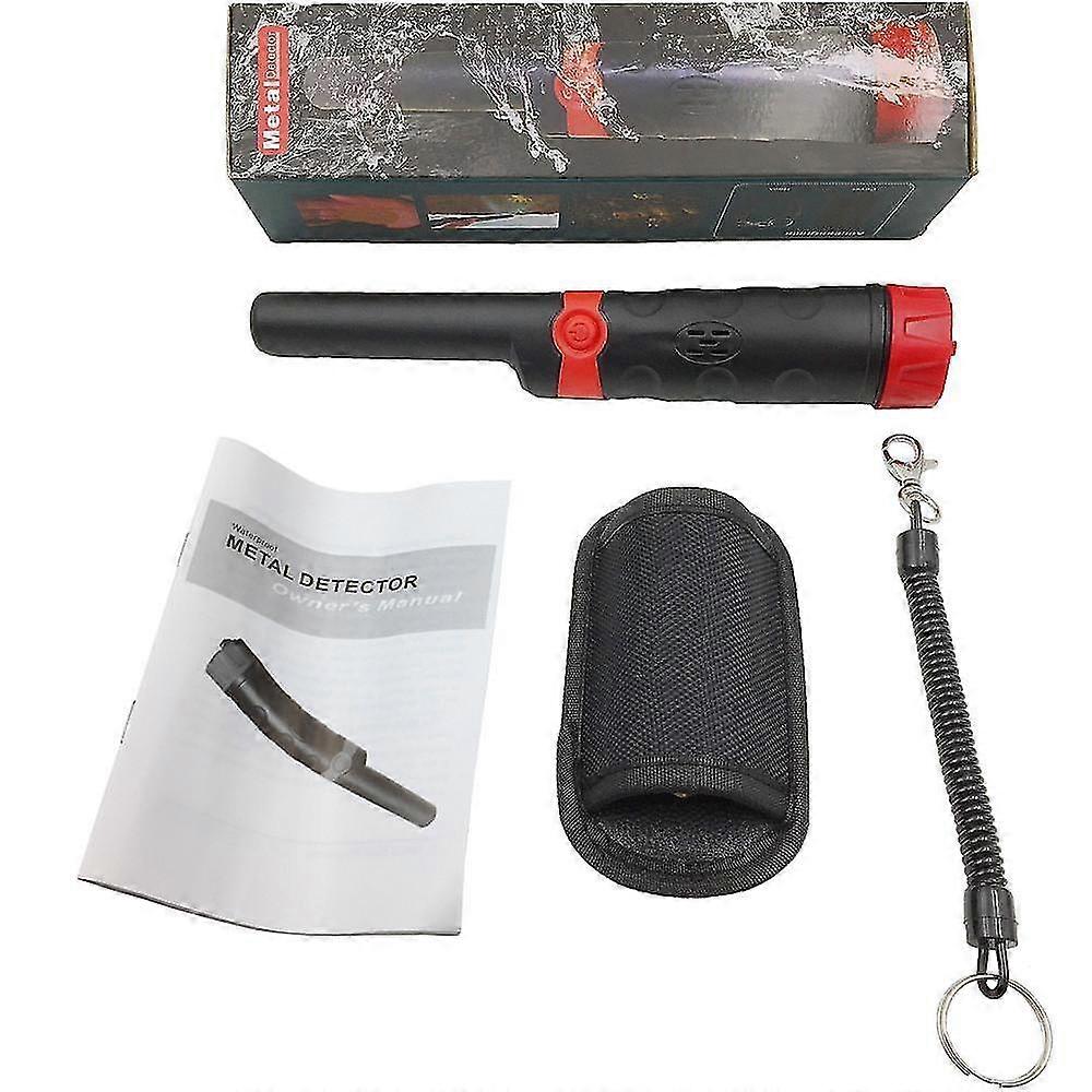 Fully waterproof high-sensitivity metal positioning rod metal detector with adjustable sensitivity