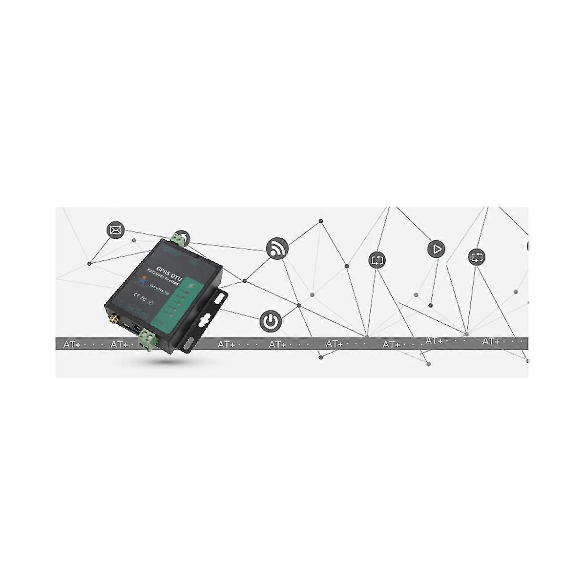 2pcs Gsm Modem seriale RS232 Rs485 a GPRS Dtu con at Instruction -GPRS232-730 EU Spina