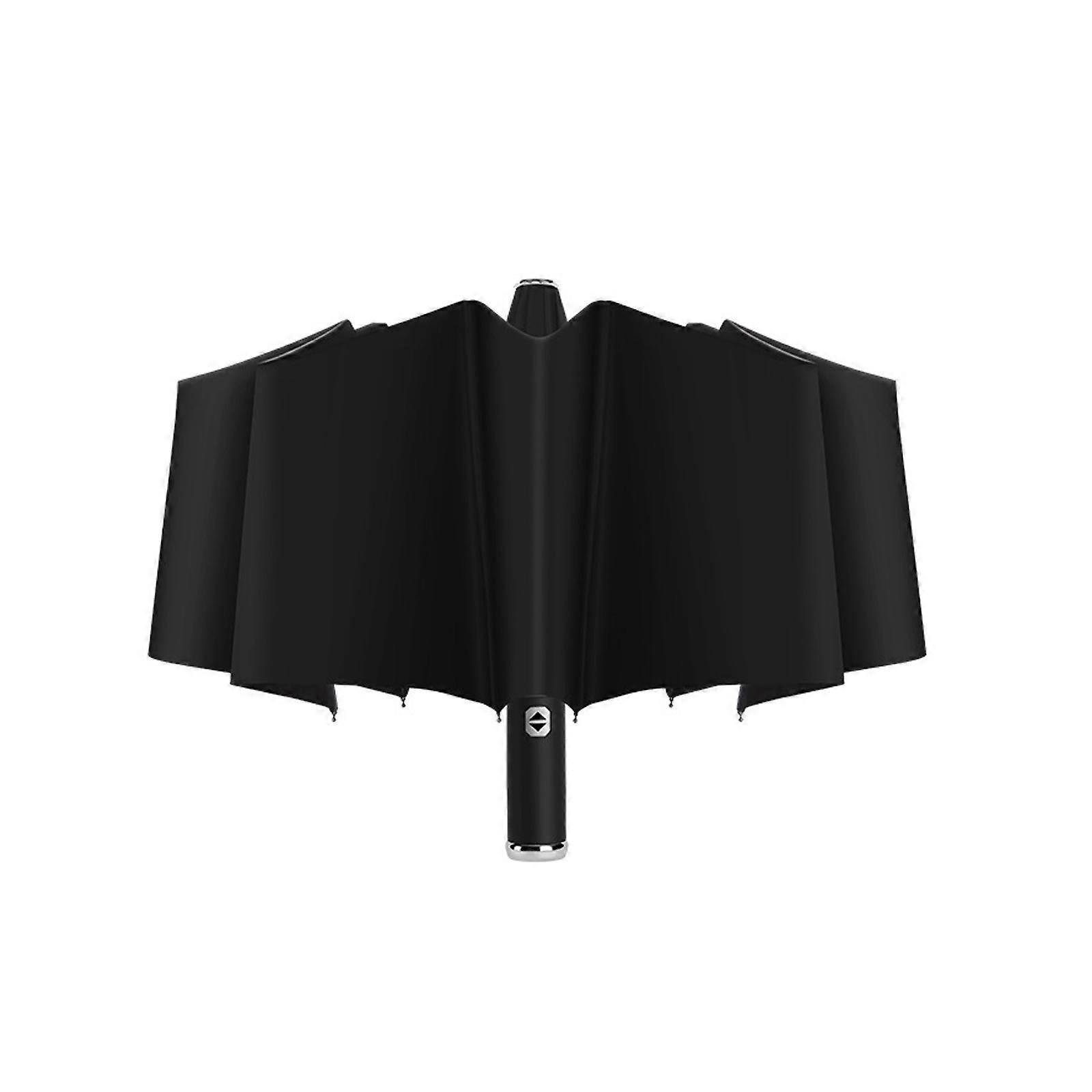 [Ande Online] Ten Bone (Automatic) Rotating Flashlight - Obsidian Black Fully Automatic Umbrella Adjustable Rotating LED Flashlight Umbrella 10 Bone T