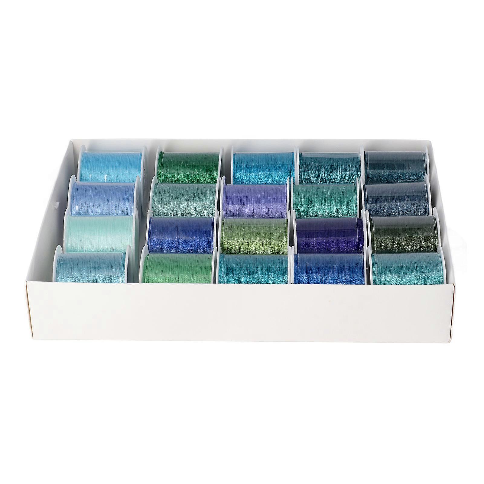 20pcs Bracelet String 3 Strands DIY Making Polyester Material Convenient Practical Elastic Bracelet Cord for Necklaces