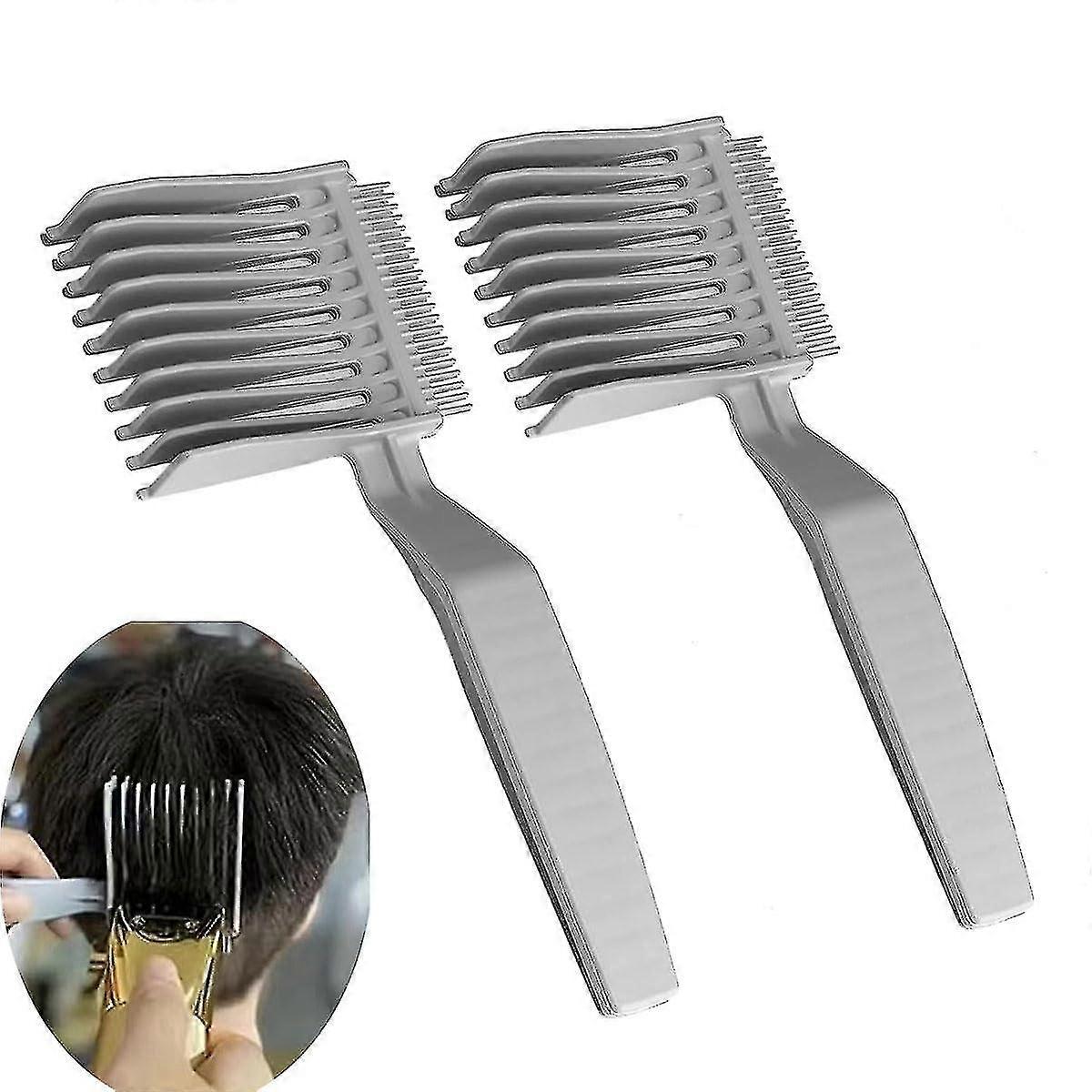Fading comb, barber fading comb, professional hair cutting comb, compatible with all barbers