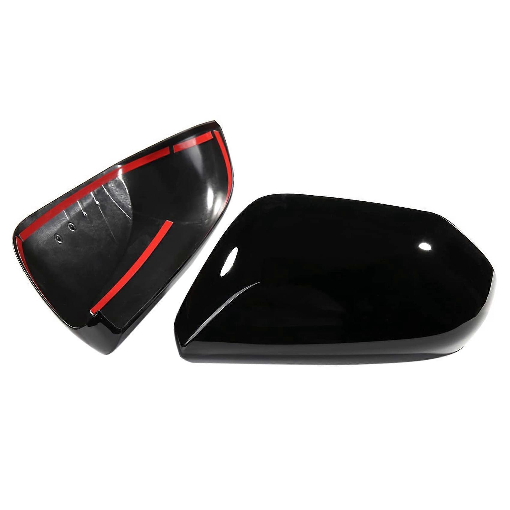 Glossy Black Rear View Mirror Case Cover Side Wing Mirror Shell for 2018 2019 2020 2021