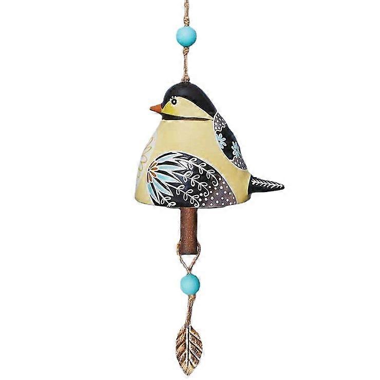 Ceramic Wind Chimes, BIRD SONG BELL, Garden Hanging Windchimes
