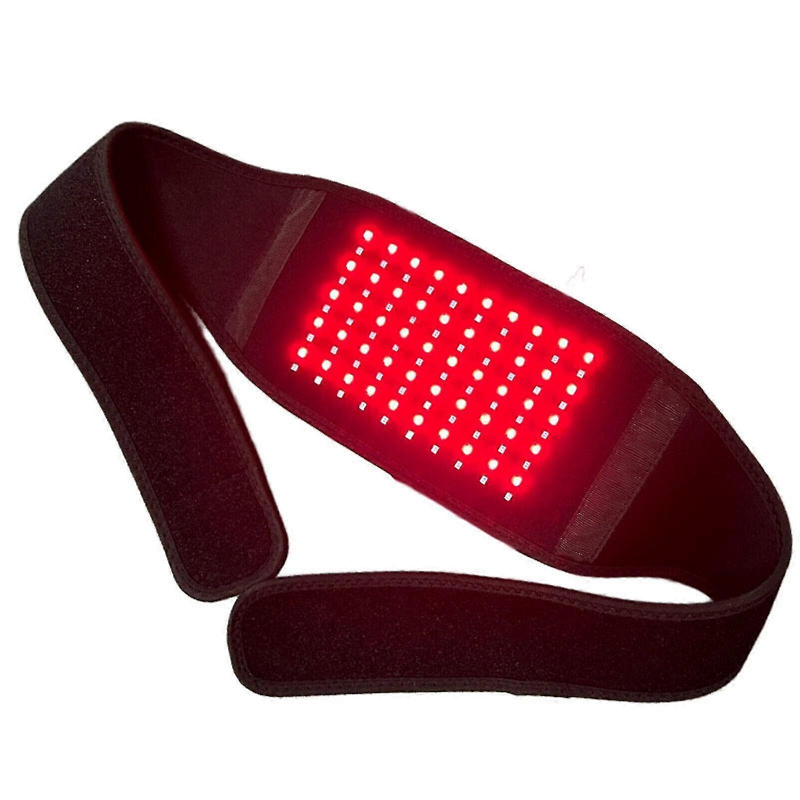 Led Infrared Red Light Therapy Heating Massage Waist Belt For Body Pain Relief