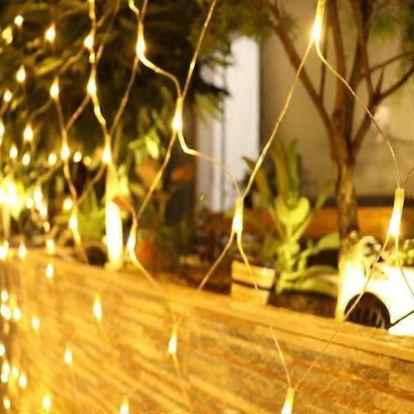 192 LED light net 3 x 2 m warm white light loop net for Christmas