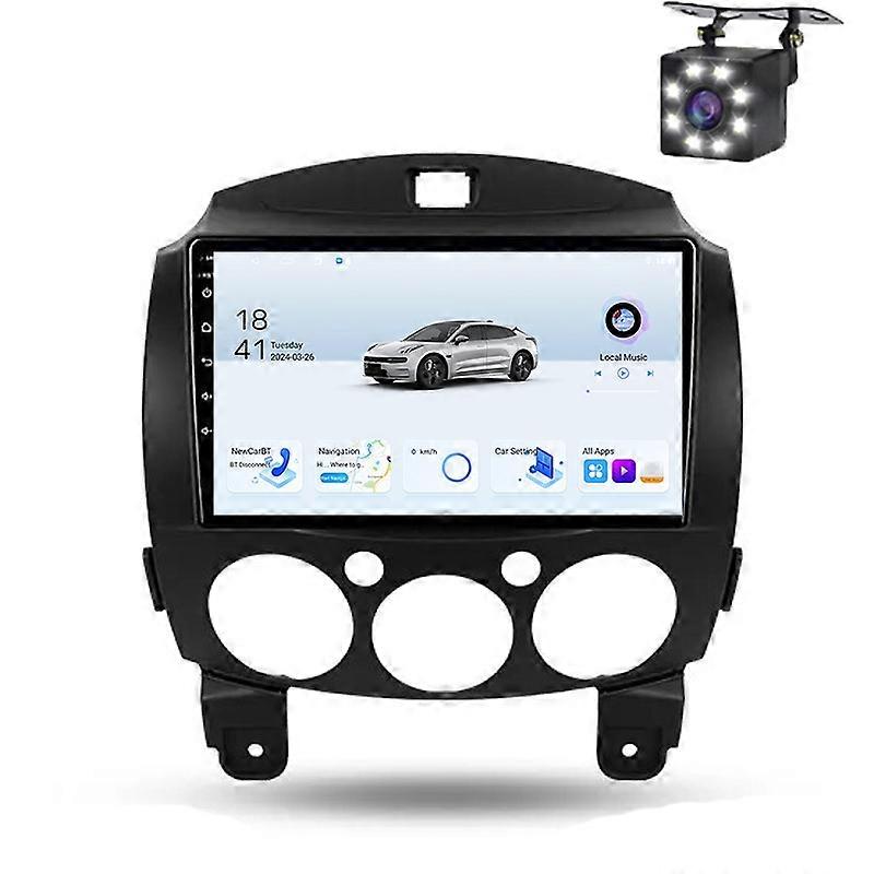 For Mazda 2 DE 2007 - 2014 Car Multimedia Video Player WIFI Navigation GPS