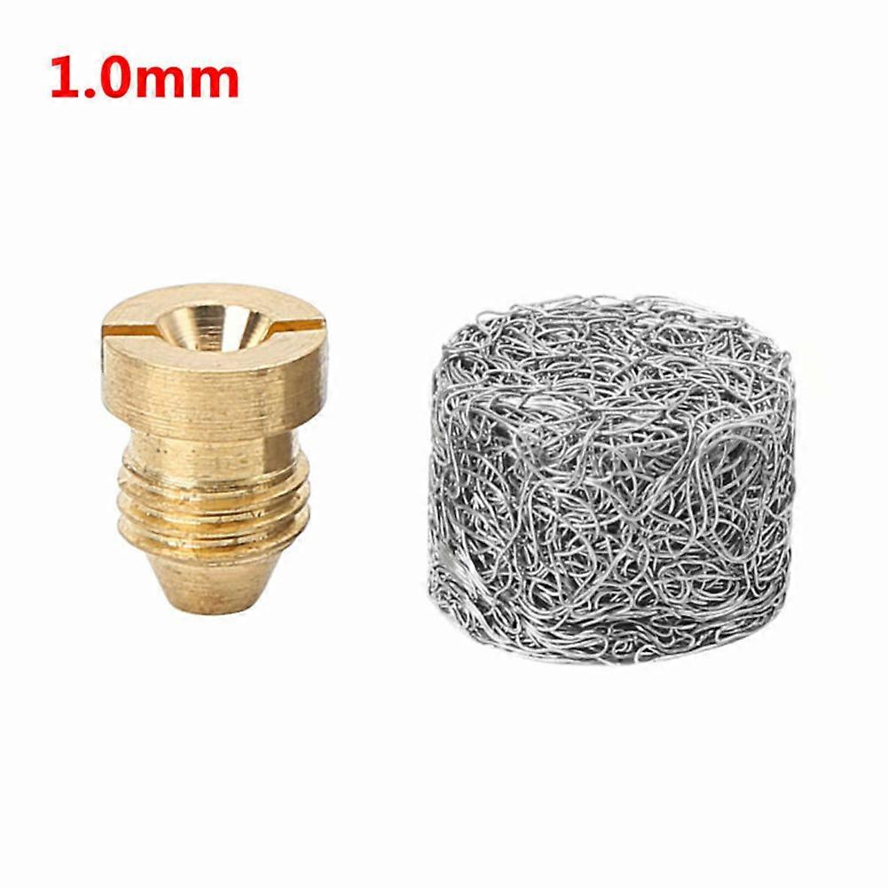 Universal Brass 10mm/11 Mm Thread Snow Foam Orifice Nozzle Tips + Foam Maker For Snow Foam Lance Stainless Steel Lances Nozzle