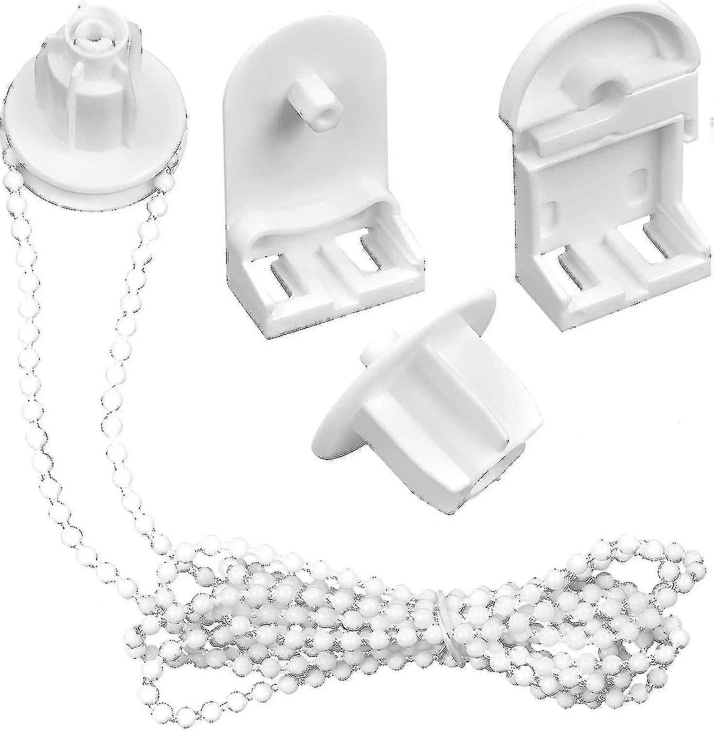 R Blind Sp Replacement Rep Kit, 25mm R Blind Fittings With Beaded Chain Spare Tw