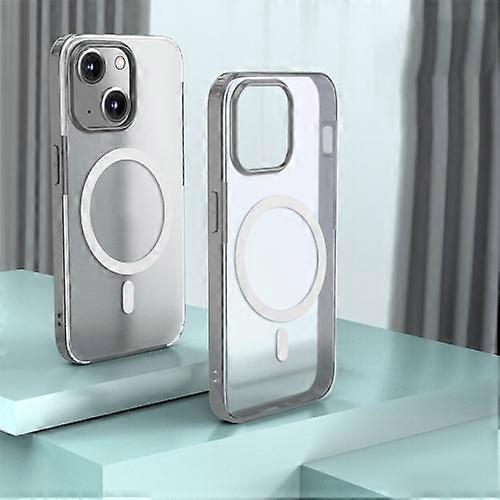 For iPhone 15 Armor MagSafe Magnetic Mobile Phone Case