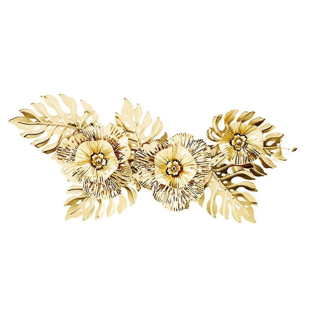 يترك الجدار المعدني ديكور الجدار النحت ديكور فاخر الحديد شنقا العمل الفني للذكرى غرفة المعيشة هدية المنزل ، أ