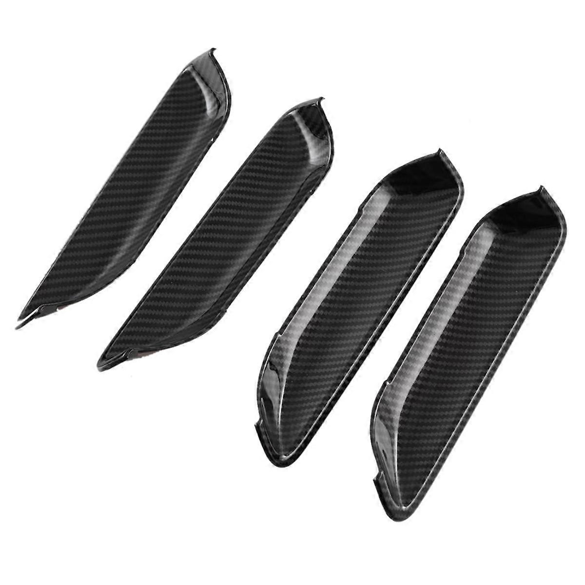 Carbon Fiber Color Car Outside Exterior Door Handle Bowl Cover Trim Protective for Dolphin Mini/ Se