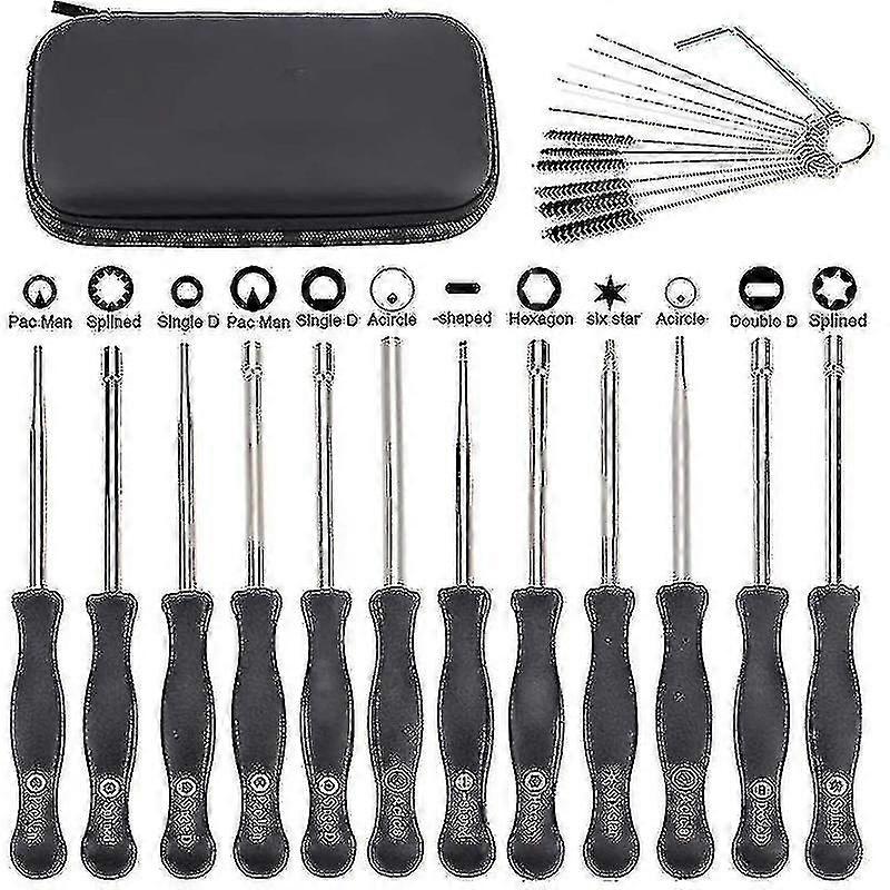 Pack-of-12 Carburetor Adjustment Tool Carburator Adjusting Kit For 2-cycle Small Trimmer Weedeater