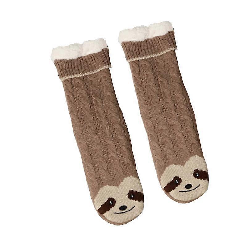 Cute Animal Slipper Socks Sleeping Warm Socks