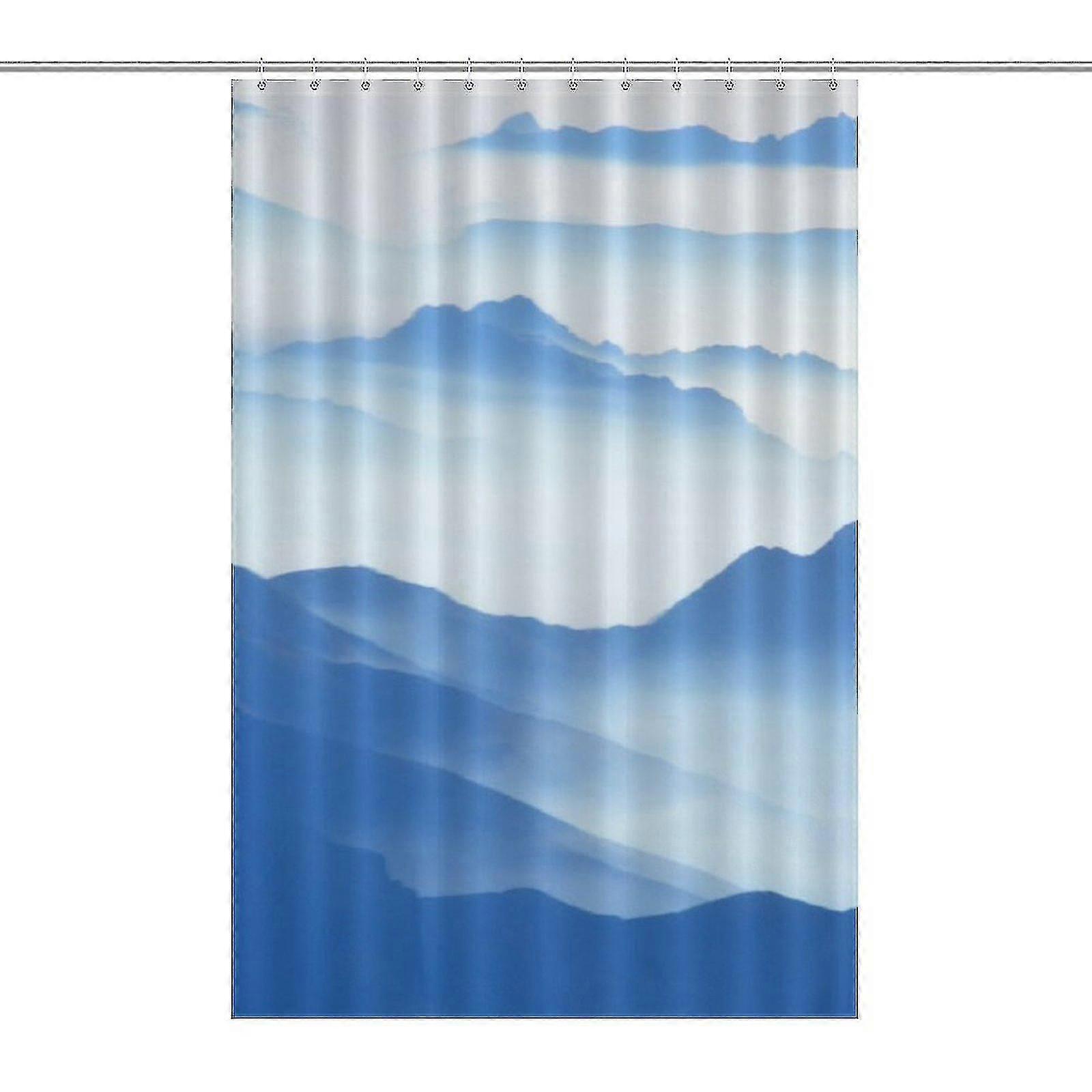 Blue Mountain Shower Curtain