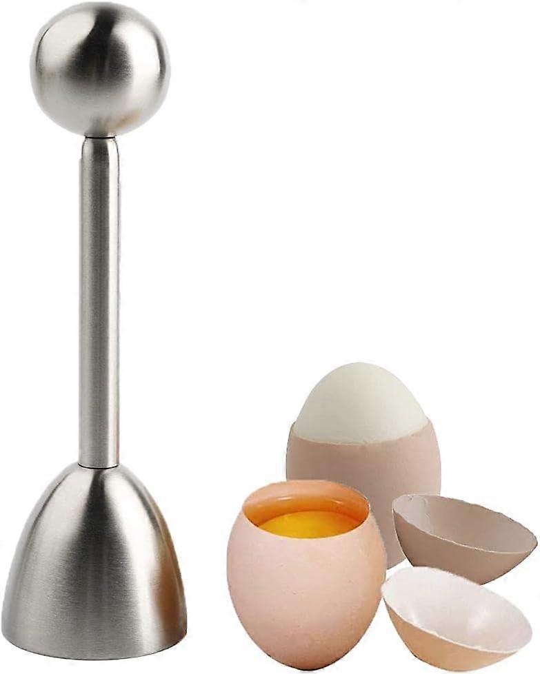 Egg Shell Separator, Egg Topper, Egg Shell Cutter, Stainless Steel Egg Topper, Shell Opener, for Hard and Soft Eggs, Breakfast Tool