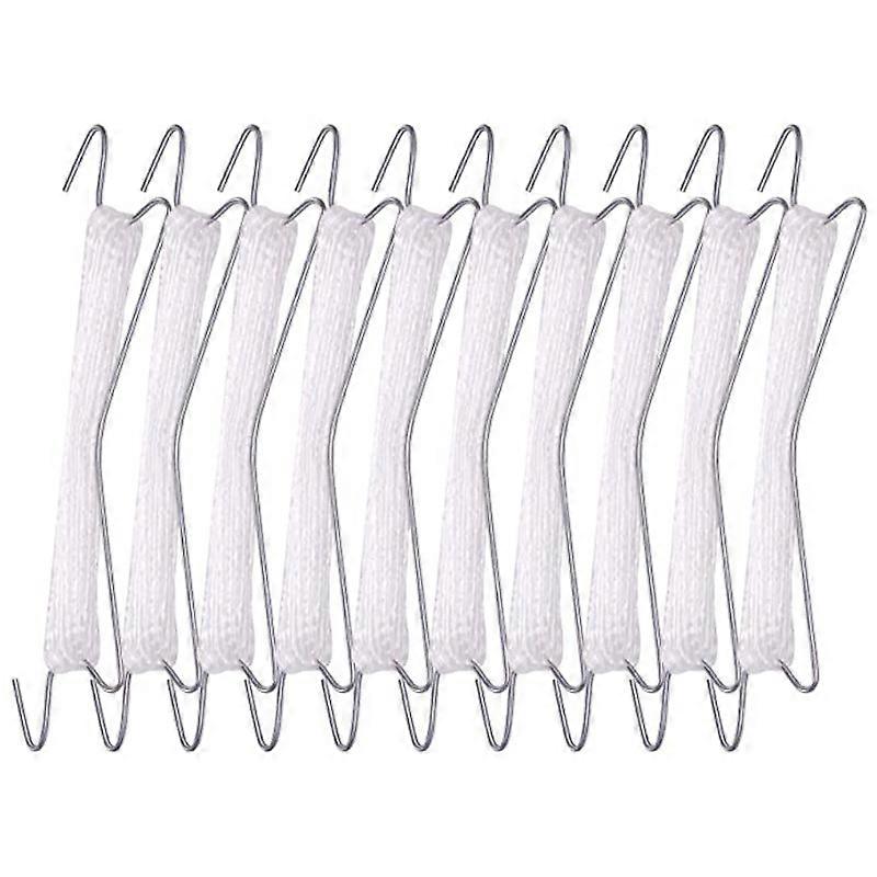 12pcs Tomato Rope Hooks Rack with 10m Rope,Tomato Hook Clips.