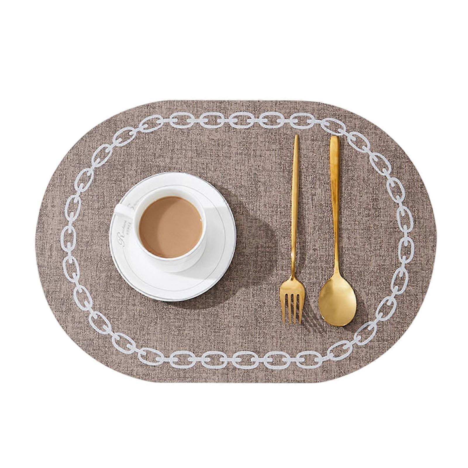 Bowl Mat Decorative Heat Insulation Contrast Color Waterproof Anti-scald Dining Table Cup Coaster Dining Room Stuffs KAESI