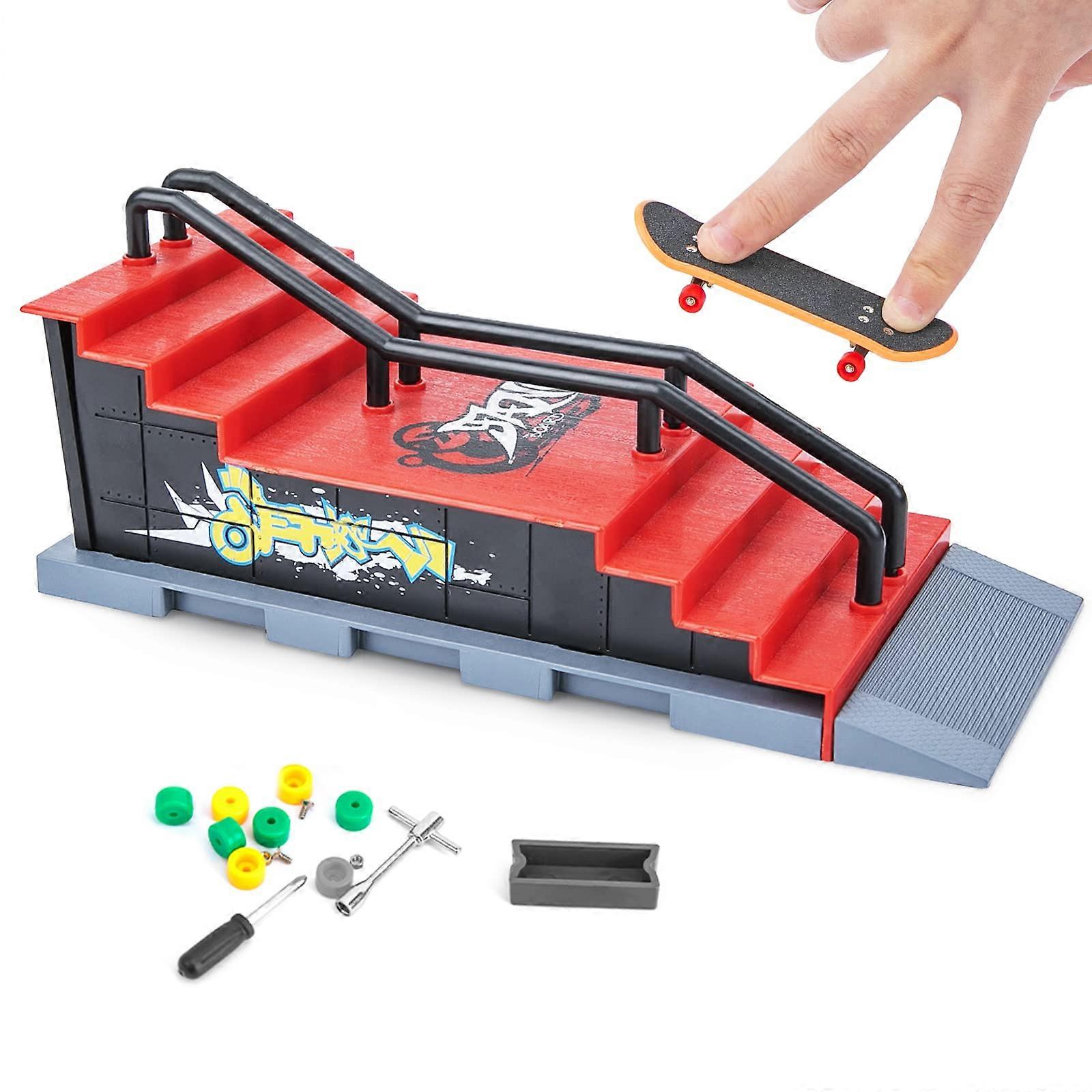 Gripebrettramper, Finger Skateboard Kule leker med Mini Skateboards for  fingre, Gripebrettramper Sett Byggbar rampe for fingerbretttrening | Fruugo  NO, image size:1600x1600