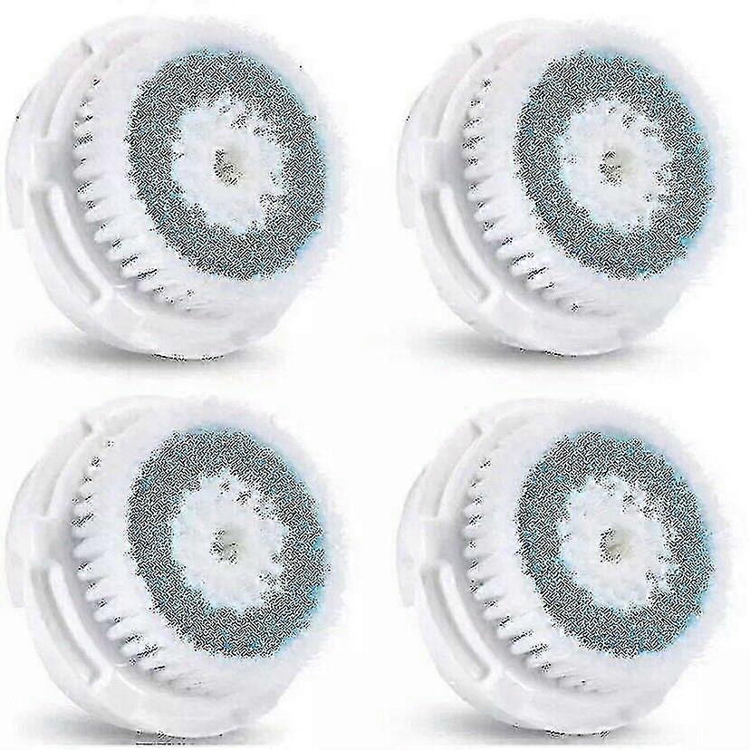 4-pack Deep Pore Replacement Facial Brush Heads For Clarisonic Mia 1 Mia2