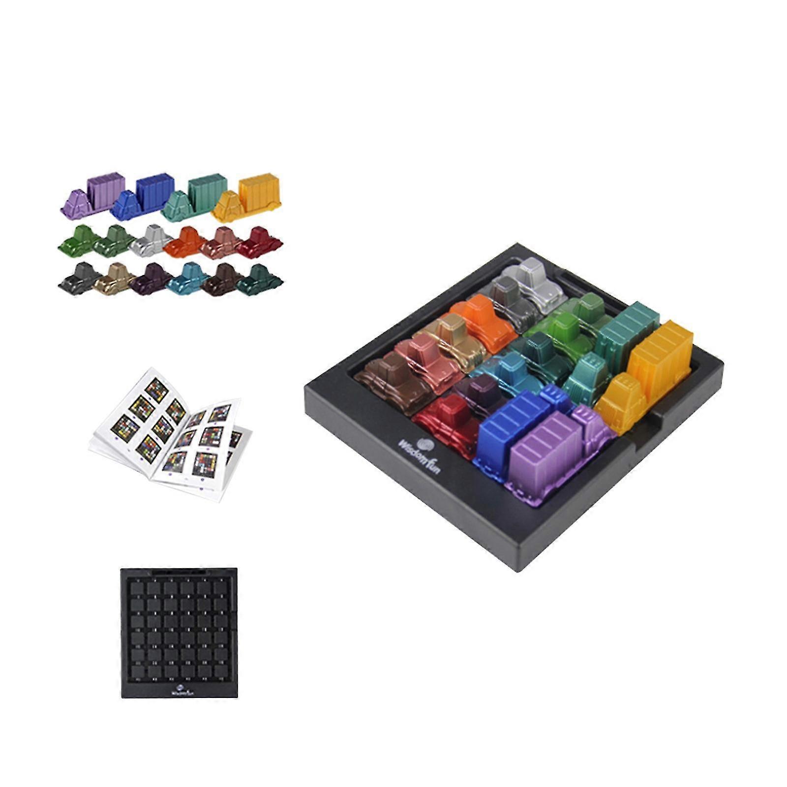 Children's Car Clearance Game Logical Thinking Reasoning Clearance Board Game (1set)