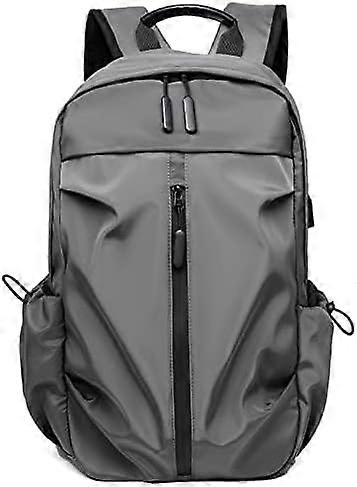 (Gray) Waterproof Lightweight Backpack Backpack Men's Bag