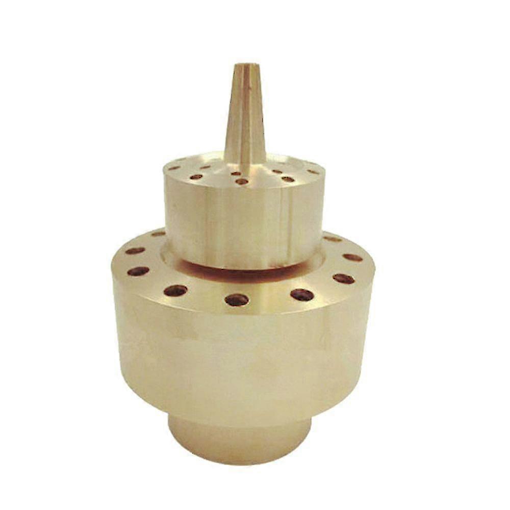 Buse de fontaine à 2 colonnes en laiton pour étang, 2 pouces