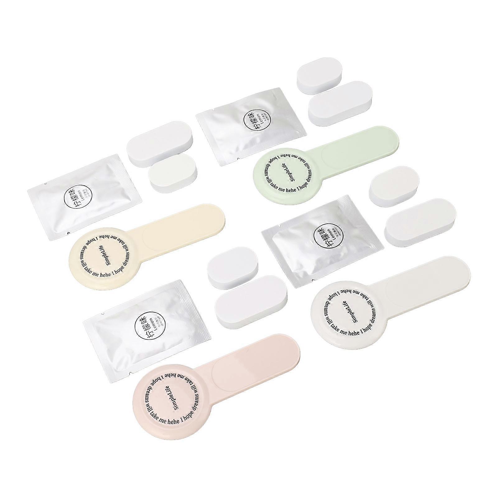 4pcs Toilet Lid Lifter Toilet Seat Lifter Opener Avoid Touching Seat Handles Bathroom Accessories with Aromatherapy Tablets