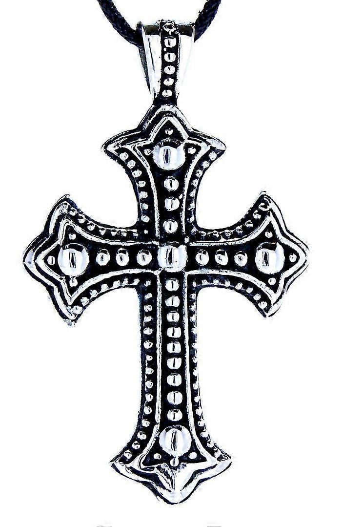 Pendant 11 A Cross - Stainless Steel