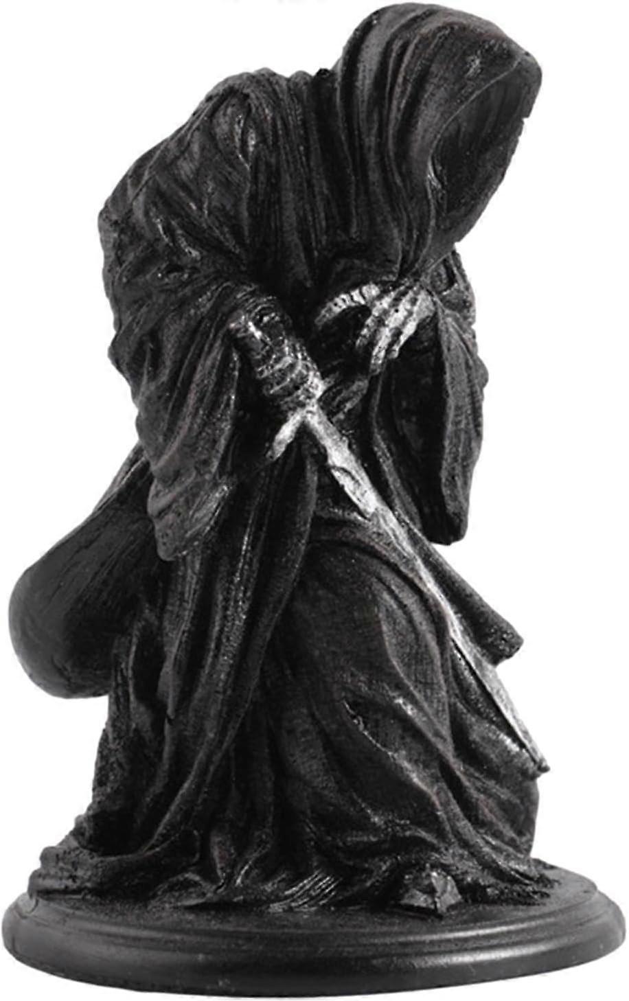 Resin Gothic Ornaments, Spooky Nightcrawler Table Ornament, Black Robe Standing Figurine Ornament for Tabletop, Desktop, Counter