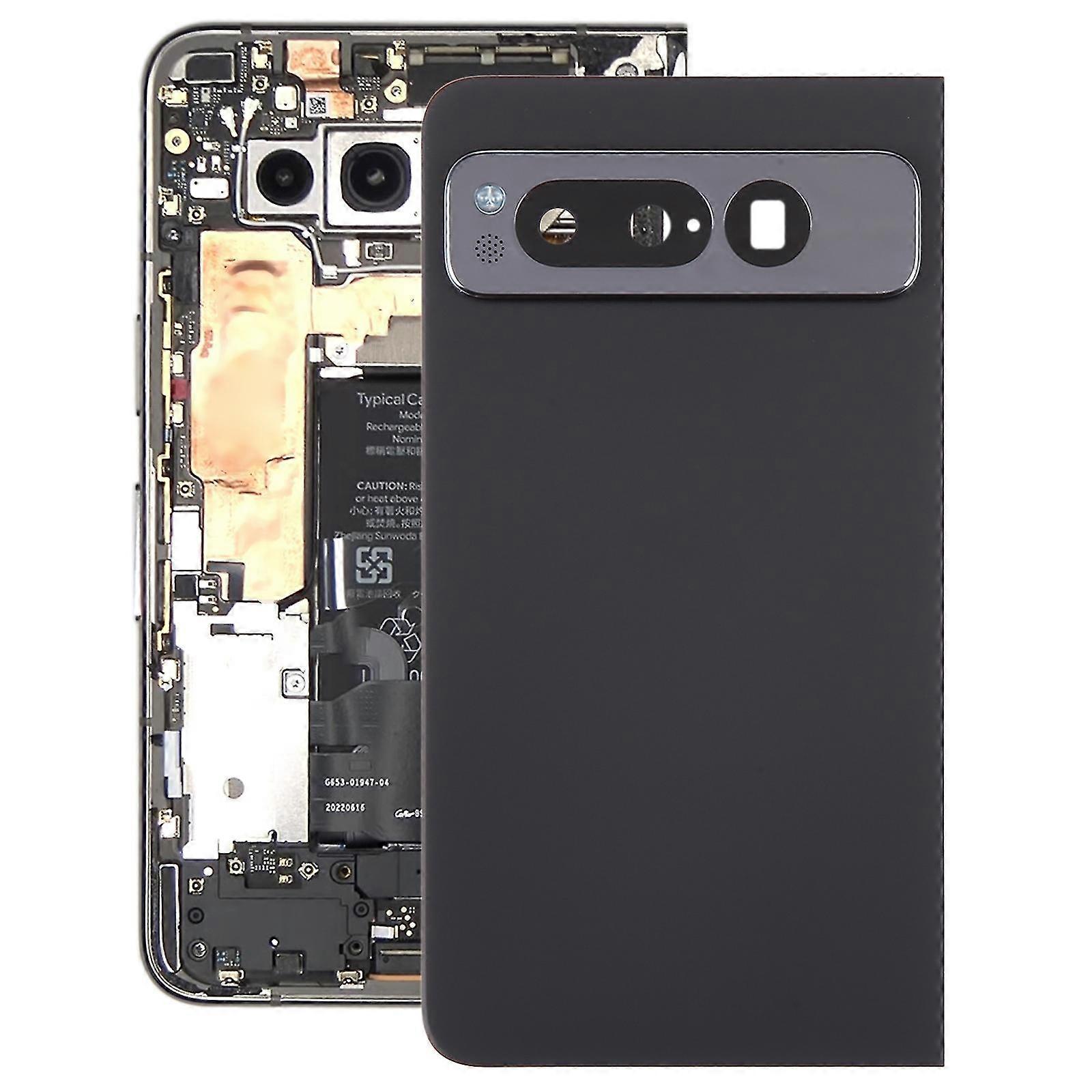 Original Battery Cover with Camera Lens For Google Pixel Fold